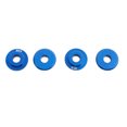 thumbnail image 1 of Baohd Metal Short Course Wheel Rim Adapter Gasket RC Car Accessories Rustproof Shockproof Wheels Hub Tire Curse Adapters Pad Blue, 1 of 6