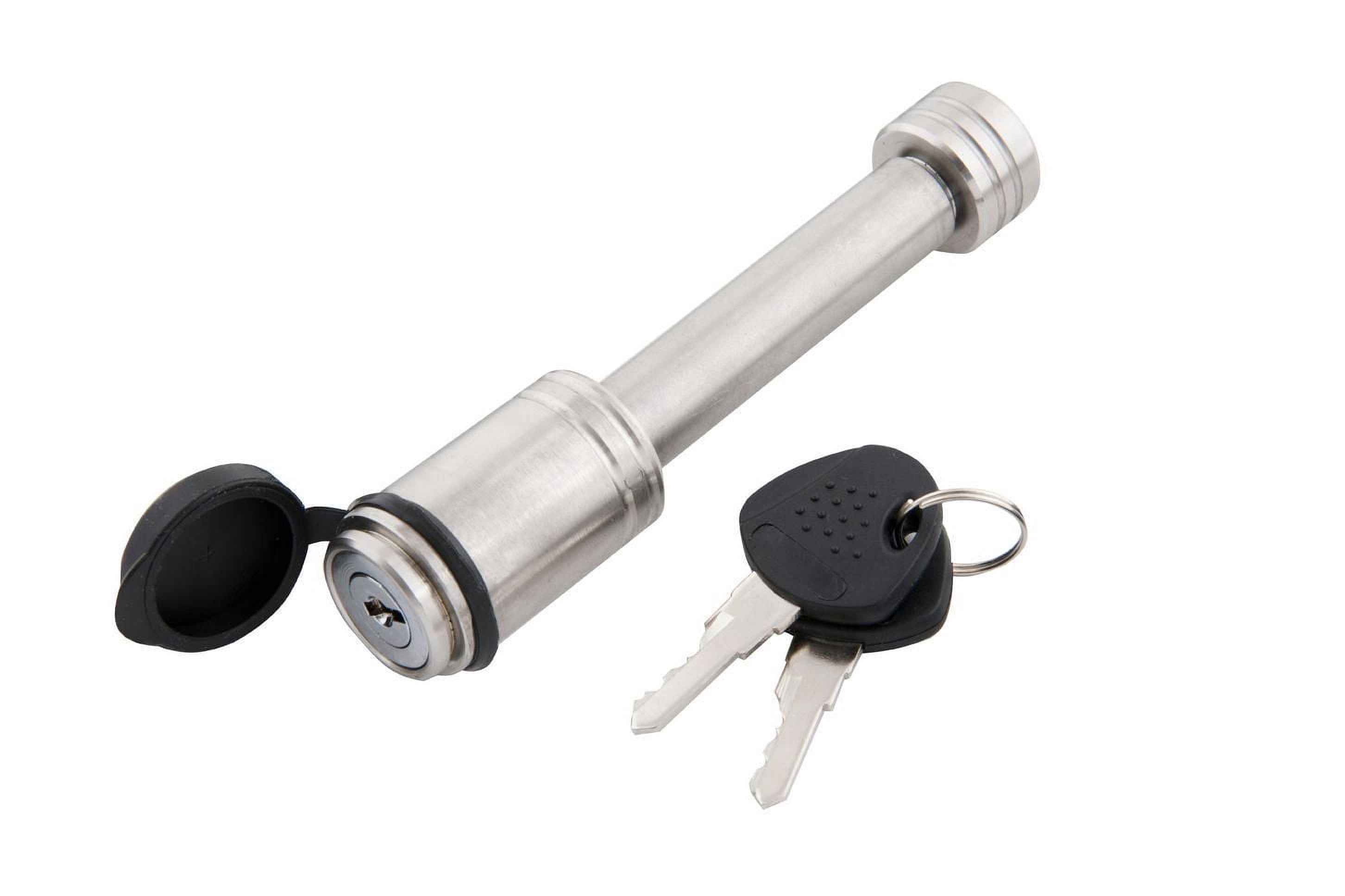Stainless Barrel Style Receiver Lock with Sleeve