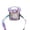 B, variant on Glass&Bottle Retro Phone Shaped 400ML Water Bottle with Adjustable Shoulder Strap Leak Proof Design for Outdoor Travel and Sports featuring 3D Stickers