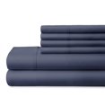 thumbnail image 4 of Linen Market 6 Piece Bed Sheet Set, Navy, King, 4 of 4