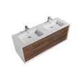 thumbnail image 1 of SERA Fleur Bathroom Vanity Walnut, 1 of 6