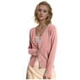 thumbnail image 1 of Formal Cardigan Sweater Dresses for Women Thick Sweater Cardigan plus Size Short Cardigan Summer Sweaters for Women Open Front Light Sweaters for Women Open Front Titanium Snap Cardigan Sweaters for, 1 of 4