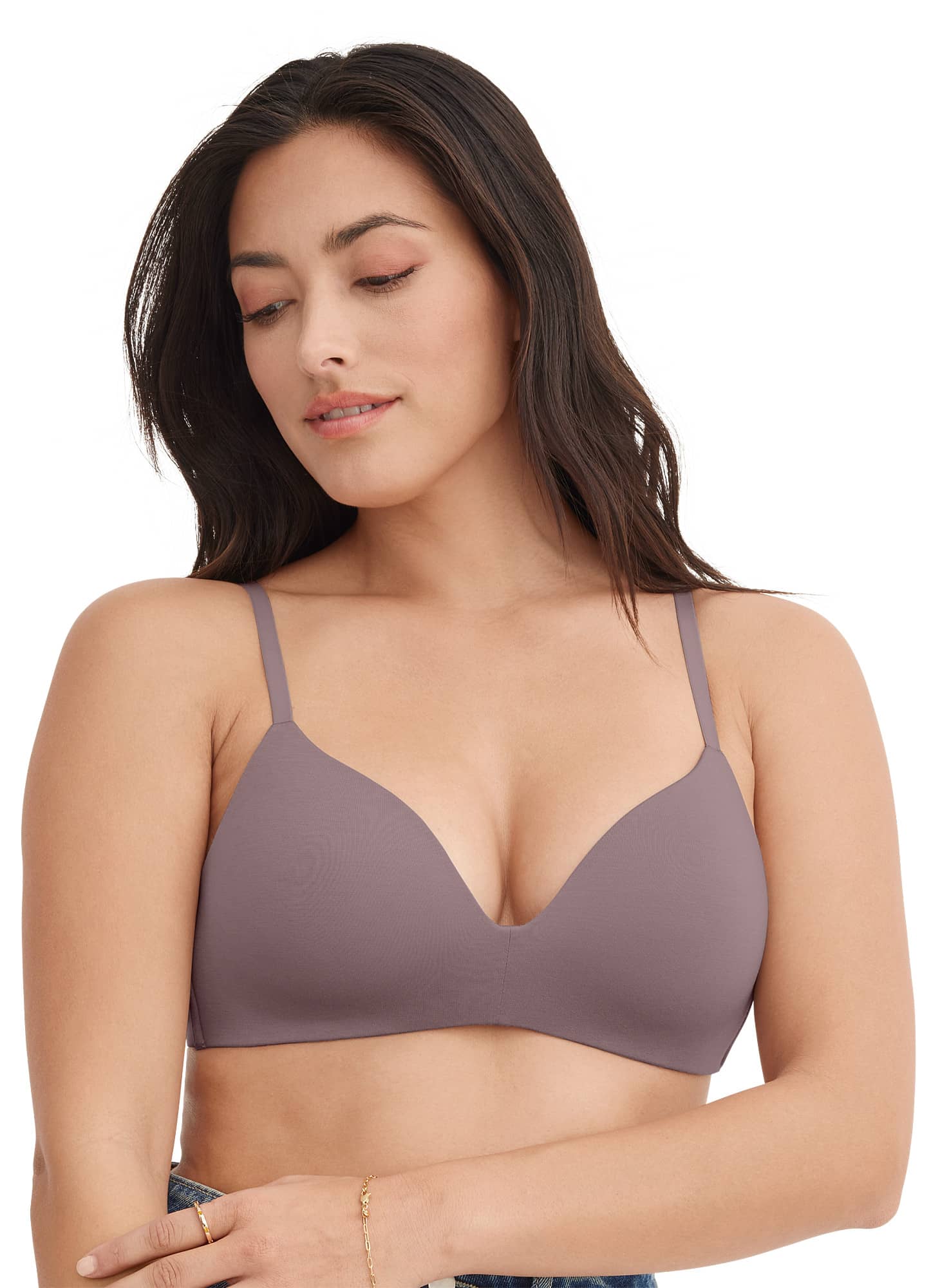 Jockey Smooth & Sleek Supersoft Demi Coverage Wirefree T-Shirt Bra