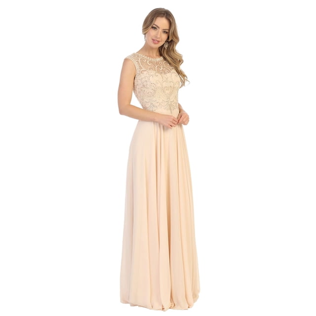 Robes Longues de Demoiselles d'Honneur et Tailles Plus