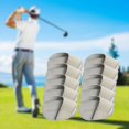 thumbnail image 3 of Dalazy Golf Head Covers PU Portable Protector for Athlete Travel Golf Training Gray Large, 3 of 9