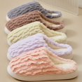 thumbnail image 4 of Slippers Winter Warm Shoes Indoor Outdoor Comfortable Soft Cozy Fuzzy Slides For, 4 of 6