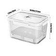 thumbnail image 3 of Portable Insulated Lunch Box for Outdoor Camping & Picnics | Leak-Proof Food Storage Container with Freshness Tracker | Small Cooler for Travel, Office, and Home Use | 1-Piece Plastic Organizer, 3 of 7