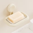 thumbnail image 1 of PRETXORVE Soap Household Bathroom Suction Cup Wall Mounted Non Perforated Soap Drainage Bathroom Storage Rack, 1 of 6