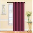 thumbnail image 1 of Solid Blackout Grommet Panel, 52x95 Inch, Burgundy, 1 Panel, 1 of 2