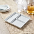 thumbnail image 2 of Better Homes & Gardens White Porcelain Rectangular Divided Tray, 9 x 10, 2 of 5