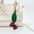 thumbnail image 4 of EGNMCR Advanced Sense Tanned Leather Cowhide Car Rearview Mirror Decoration Bag Pendant Keychain Decoration Artificial leather keychain, 4 of 6