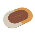 thumbnail image 4 of 40x60cm Non Slip Bath Mat Oil-proof Non-Slip Soft Quick Drying Bath Rugs Thick for Doorway Bathroom Oval B, 4 of 8