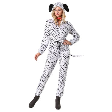 Combinaison Costume Douillette pour Femme Dalmatian