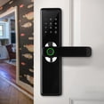 thumbnail image 2 of COFEST Smart Door Lock, Keyless Fingerprint & Touchscreen, Secure Bluetooth, Easy Install, Digital Door Lock, Great for Home, Apartment, Hotel, Office Black, 2 of 8