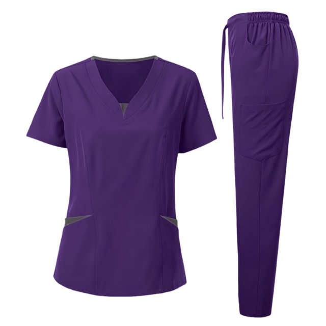 Sarraus pour Femmes - Ensemble de Tenue de Travail Confortable pour Médecins et Infirmières