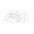 thumbnail image 2 of Meuble audio-vidéo en coin Blvd de Nexera, blanc, 2 of 3