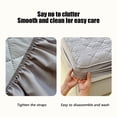 thumbnail image 4 of Uscallm Mattress Protector 90x200cm Non-Slip Waterproof Bed Cover, Breathable Soft Polyester Fiber Mattress Pad, Fitted Sheet for Deep Pocket Mattress, All Season Bedding Protection, 4 of 6