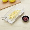 thumbnail image 2 of Delicate Frying Basket, Stainless Steel  French Fries Basket, For Home Onion Rings Kitchen French Fries, 2 of 8