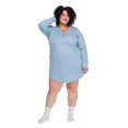 thumbnail image 2 of George Women's Plus Henley Nightshirt, 2 of 6