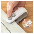 thumbnail image 2 of Mini Heat Bag Sealing Machine, Package Sealing Bag, Plastic Food Sealing Machine, Clip Bag, Portable Food Packaging Sealing Machine. Heat Sealer! ,Easy to Use, 2 of 5