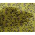 thumbnail image 4 of oneOone Viscose Chiffon Fabric Leaves & Floral Block Printed Craft Fabric BTY 42 Inch Wide, 4 of 4