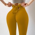 thumbnail image 5 of Birdeem Women Fashion and Comfortable Solid Color Back Bow Slimming Yoga Pants Sweatpants, 5 of 5