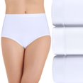 thumbnail image 1 of Vanity Fair Womens Comfort Where It Counts Brief Panty 3-Pack, 8, 1 of 1