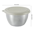 thumbnail image 3 of EGNMCR Organisateurs et Rangement de Garde-Robe, Contenant pour Vinaigrette Étanche Réutilisable en Acier Inoxydable Petit Contenant avec Couvercle Contenants pour Sauces pour Boîte à Lunch Pique-Niques Voyage Contenant en Acier Inoxydable, 3 of 6