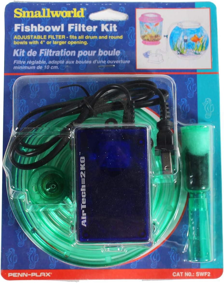 Penn Plax – Ensemble de filtre et de pompe pour cuve à poisson