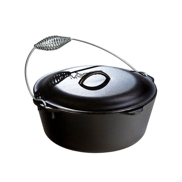 Cocotte en fonte Lodge avec anse spirale