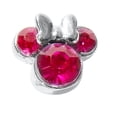 thumbnail image 3 of Claire's Disney License Minni Mouse Gemstone Necklace and Matching Earrings for Libra, 3 of 4