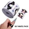 thumbnail image 2 of Thickened UV Gel 100/300PCS Nails Extensions Paper for Nails nail paper forms Stencils Tools 100PCS, 2 of 7