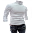 thumbnail image 1 of Chandail Décontracté Tricoté à Col Roulé pour Hommes, 1 of 3