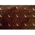 thumbnail image 4 of oneOone Cotton Silk Fabric Leaves & Paisley Block Print Fabric BTY 42 Inch Wide, 4 of 4
