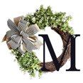 thumbnail image 1 of Agiferg Last Name Year Round Front Door Wreath,Decorative Hanging Plaques In Front Of The Door, 1 of 1