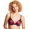 thumbnail image 1 of Maidenform Womens Natural Boost Demi Bra, 36D, Camo Garden Print/Black, 1 of 1