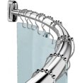 thumbnail image 1 of Adjustable Curved Shower Curtain Rod - 304 Stainless Steel Rings Included-SinKeeU, 1 of 5