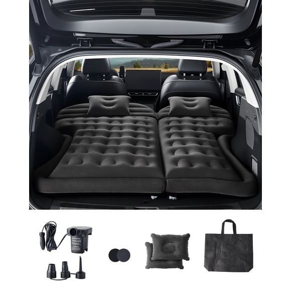 VEVOR Car Air Mattress Inflatable Camping Travel Sleeping Bed Air Pump SUV MPV Sedan