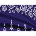 thumbnail image 5 of oneOone Rayon Dark Blue Fabric Block Quilting Supplies Print Sewing Fabric By The Yard 56 Inch Wide, 5 of 5