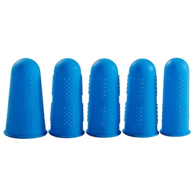 Lefu 3/5pcs Silicone Finger Protector Sleeve Cover Anti-cut Heat Resistant Kitchen