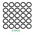 thumbnail image 3 of 50 Pcs Pressure Washer O Ring Kit, 1/4" 3/8" M22 Quick Connect Coupler O-Rings for High Pressure Hose Seal Replacement, 3 of 5