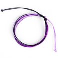 thumbnail image 1 of Braided Bracelet Multicolor Aesthetic Jewelry Drawstring Unique Boho Bracelets Hand Rope Women Accessories for Teen Girls Purple+Black, 1 of 9