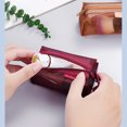 thumbnail image 3 of 3Pcs Nylon Mesh Wallet, Uscallm Nylon Mesh Wallet Large Capacity Key Bag Card Bag Money Bag Transparent Storage Bag, 3 of 6