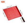 thumbnail image 2 of Unique Bargains Football Linesman Referee Flag Stainless Steel Pole Sponge Grip, Red 4 Pack, 2 of 5