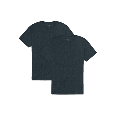 Fruit Of The Loom T-Shirt à Col Rond à Manches Courtes pour Hommes Eversoft, Lot de 2, m