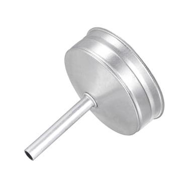 Unique Bargains Filtre Entonnoir en Aluminium de Remplacement 82x79x98 mm Argent pour Cafetière Moka de 12 Tasses