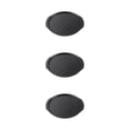 thumbnail image 4 of maskred Plateau de Cuisson Rond Noir Résistant à la Chaleur Antiadhésif Durable Antiadhésif Plateau de Cuisson Rond Sans Perçage 3Ensemble, 4 of 6