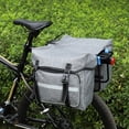 thumbnail image 1 of Dvkptbk Bike Storage Bicycle Rear Rack Bag With-Stable Hooks & Large Pockets, Bike Trunk Bag,Anti-Tear Bike Storage Bag for Cycling Touring/Commuting/Shopping Bicycle Accessories, 1 of 7