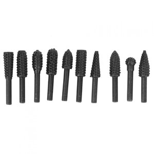 Drill Bits, 1/8in  Burr, 10pcs Air Tools For Power Drills