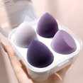 thumbnail image 1 of 4pcs Beauty Sponge Dry And Wet Sponge Puff Make-Up Tools for Foundation Concealer, 1 of 6